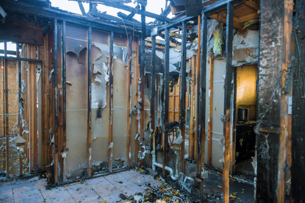 Professional Fire Damage Removal technician working in Penbrook, PA